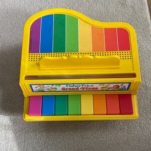 Vintage 1986 Fisher-Price Grand Piano